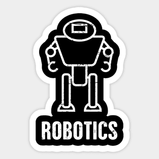 Distressed Robot | Robotics Engineer Sticker